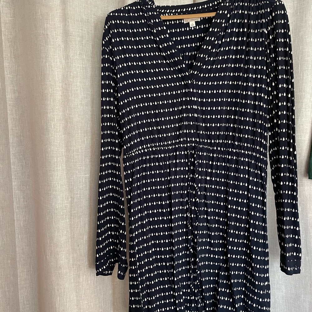 Gap vintage teardrop midi dress size S
